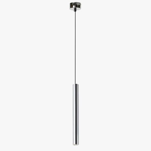 Lámpara colgante de tubo largo ultrafino y luces de techo minimalistas con LED trifásico 3W