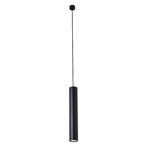 Lampe tube long de plafond cylindre pour comptoir de bar et chevet de chambre