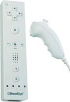 Mini Wii Controller and Nunchuk Bundle - White