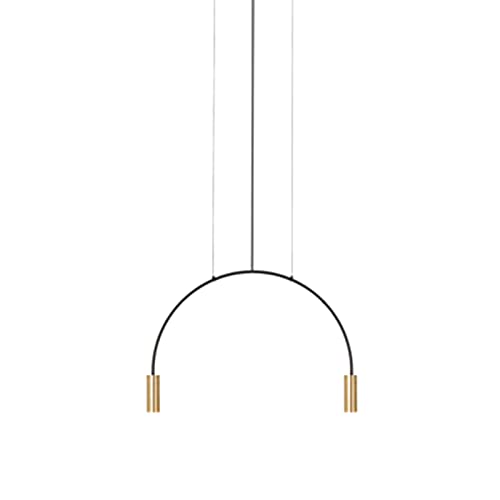 Chandelier nordique E27 en fer pour table de restaurant et bar moderne