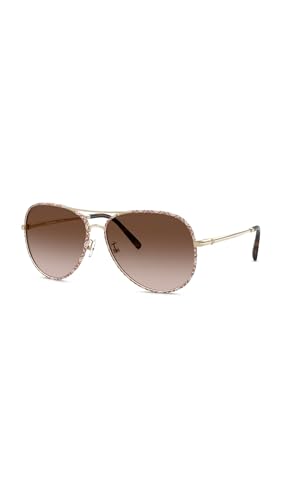 Image of Tory Burch Women's Eleanor Pilot Sunglasses