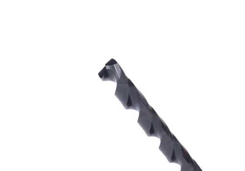 Image of Century Drill & Tool, 24120, 5 /16 inch,Jobber Drill Bit,Pro-Grade, Made in The USA, Black Oxide Drill Bits