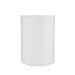 Aspen Creative 31261 Transitional Drum (Cylinder) Shaped Spider Construction Lamp Shade in White Linen, 8