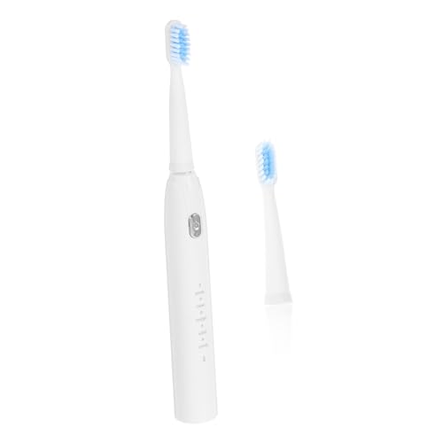 NIYANGLE Cepillo Eléctrico Infantil Recargable USB con Batería Integrada Vibración Cerdas Suaves Limpieza Profunda para Niñas Blanco