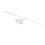 Klighten Lámpara LED de Espejo 24W 1170LM Lámpara de espejo Aplique 80cm 5500K Luz natural para...