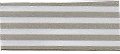 Berisfords Stripes, Polyester, Grey, 10.4 x 10.4 x 2 cm