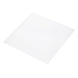Rebower 203x203x2mm Láminas De Polietileno UHMW Peso Molecular Ultra Alto Lámina Plástica Blanca [Para Hogar, Industrial]