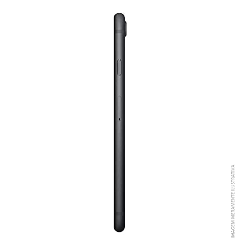 iPhone 7 32GB Preto Matte 4G Tela 4.7 Retina - Cam. 12MP + Selfie 7MP iOS 11 - Apple