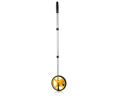 DS. DISTINCTIVE STYLE Measuring Wheel with Telescopic Handle Rolling Measuring Wheel Wheel Measuring Tool for Indoor Outdoor Use