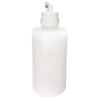 Cole-Parmer Vacuum Bottle, PPCO, Barbed Tube Fittings Cap, 2 L