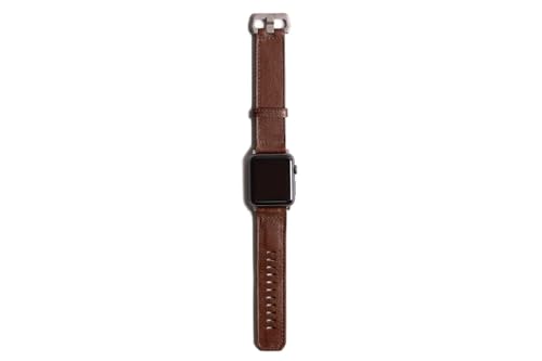 Bracelet en cuir Apple Watch résistant pour remplacer le silicone