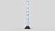 Wassersäule mit LED-Design und Fernbedienung, 120 cm hoch