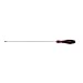 Wiha 30238 Slotted Screwdriver with SoftFinish Handle, 5.5 X 300mm