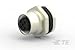 Standard Circular Connectors M12,Rear Mount,Female,A,3P,Solder Wire