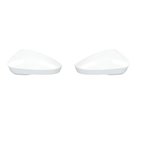 Cubierta de espejo retrovisor Blanco Glaciar para Skoda Kodiaq con ajuste preciso 2
