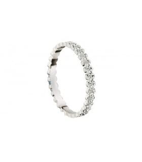 Alliance Mariage 18 carats Yuna anneau or 2,5 mm taille 53