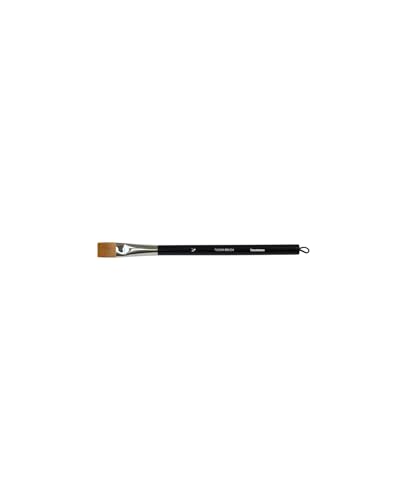 Yasutomo Fusion Brush Flat, 0.75-Inch, Taklon Fiber