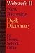 Webster's II New Riverside Desk Dictionary