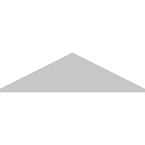 42"W x 11-1/2"H x 2"P (Pitch 6/12) Peaked Cap Smooth Architectural Grade PVC Pediment by Ekena Millwork - Used condition - Image 5