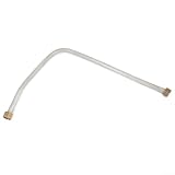 SiSinkal Tube d'échappement de Rechange pour compresseur d'air en Aluminium, 10 x 540 mm avec Filetage G3/8