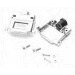 ITT Cannon, BACKSHELL METAL50POSSTRT, Connector Accessory - 0.3in Min Cable Dia - 0.68in Max Cable Dia - Backshell - Zinc (1 Item/s)