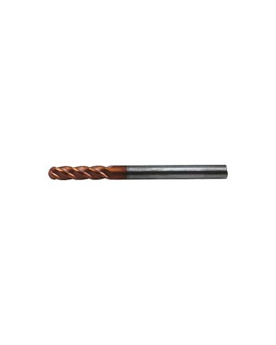 Image of 1 /8 inch Carbide Ball Nose End Mills, TISIN Coated, 4 Flute, End Mill Bits for Alloy Steels and Hardened Steels, 1 /8 inch Cutting Diameter- 5pcs