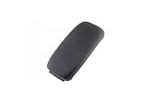  Cubierta de cuero del apoyabrazos de la consola central del apoyabrazos negro para Audi A3 8P FFF