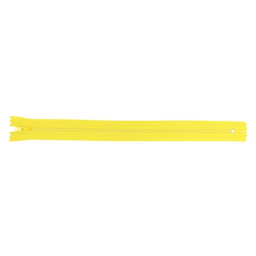Image of Mandala Crafts 80 PCs Yellow Closed-End 15 Inches Nylon Zippers for Sewing