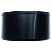 Bouchon de condensation 80 mm fermé en silicone canne de cheminée pellet inox (D 80 mm) Cover