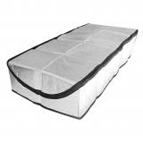 KisbeibiAttic Stairs Insulation Cover for Pull Down Stairway, Attic Door Insulation Cover Fireproof Waterproof Attic Stairs Door Ladder Insulator with Easy Zipper 25" x 54" x 11"