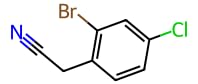 2-(2-Bromo-4-chlorophenyl) acetonitrile,CAS:52864-54-7, with high purity97%, 5g