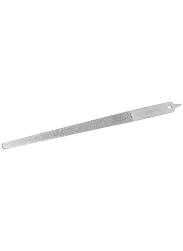 Fortune 8 Diamond Dust Nail File - Stainless Steel Nail Dresser - 9 Inch #TOP2