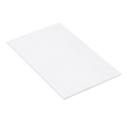 Image of Expanded PVC Plastic Sheet 1 /4 inch Thick, 11 inchx17 inch Lightweight Rigid Foam Sheet, [for Crafts Signage Displays Digital Screen Printing] - White / 1 Pcs