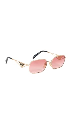 Prada Women's Pink Logo Sunglasses