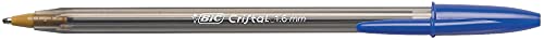 Image of BIC MSBP241-Blu Cristal Xtra Bold Ballpoint Pen, Bold Point (1.6mm), Blue, 24-Count