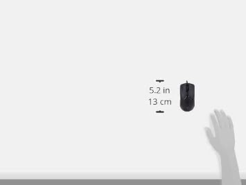 Razer Viper Mini - Wired Gaming Mouse for PC/Mac (Ultralight 61g, Ambidextrous, Speedflex Cable, 8500 DPI Optical Sensor, Chroma RGB Illumination) Black