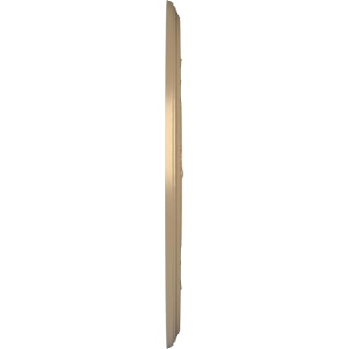 Image of 16 inchOD x 3 1 /2 inchID x 1 inchP Baltimore Thermoformed PVC Ceiling Medallion (Fits Canopies up to 6 1 /2 inch), Universal Metallic Champagne Mist