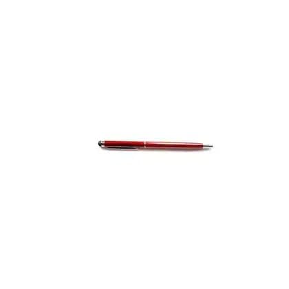 Image of Personalised Ballpoint Pen with Stylus (Blood Red)