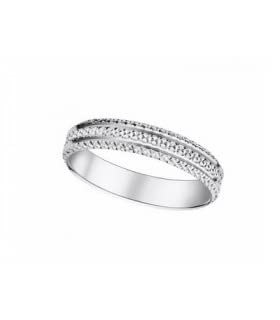 Alliance Mariage Or Blanc 18 carats 3 mm Uriel, l'élégance intemporelle d'un anneau d'exception