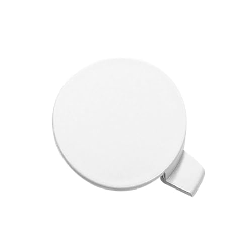 Cache-anneau de remorquage avant Tesla Model 3 blanc finition premium
