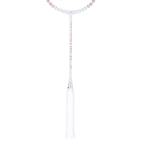 Image of Yonex Astrox Lite 37i Strung Badminton Racquet, Lightweight, High Flex, Fast Swing Power and Control, for Beginners and Intermediate Players (Pearl White, 5U5)