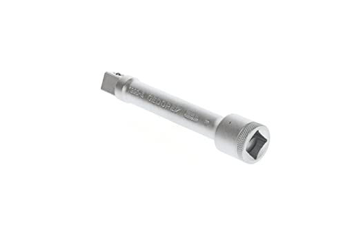 GEDORE Steckschlüsselverlängerung, 1/2'' 12,5 mm 4-kant Antrieb, 125 mm lang, Adapter, Werkzeug, 1990-5, Stahl verchromt – Ansicht 2