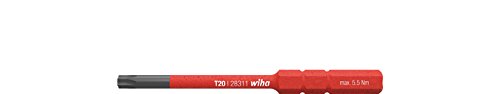 Wiha TORX.2831-15 SoftFinish slimBit slimVario Embout Torx T20 x 75 mm Cover