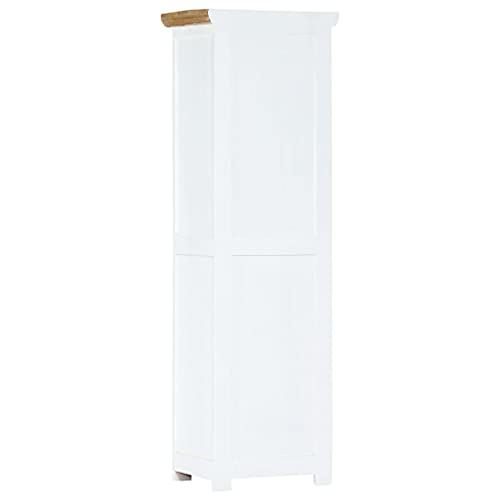 Side-Storage-Cabinet-Industrial-Floor-Standing-Cabinet-Drawers-Cupboard-Sideboard-Home-OfficeBathroom-Cabinet-Highboard-White-and-Brown-157x118x503-Solid-Rough-Mango-Wood Side Storage Cabinet Industrial Floor Standing Cabinet Drawers Cupboard Sideboard Home OfficeBathroom Cabinet Highboard White and Brown 157x118x503 Solid Rough Mango Wood