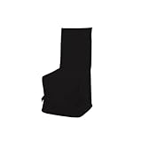 ERROR:#N/A Soleil d\'ocre, Funda silla de algodón 37x50 cm PANAMA negro