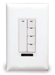 Wattstopper LMSW-105-W Digital Switch, 5-Button, Infrared, White