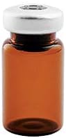 2-10ml Empty Amber Borosillicate Sealed Sterile Serum Vials (pair)