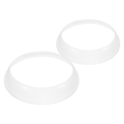 Cabilock Cubierta para Máquina De Algodón De Azúcar 2 Piezas De Plástico Transparente con Cúpula De Burbujas Repuestos para Máquina De Algodón De Azúcar para Máquina Comercial para Hacer