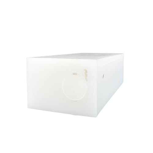 Eco-Cut: High-Density Polyethylene (HDPE) Plastic Block 2' x 3' x 6' - for Machining, Home...