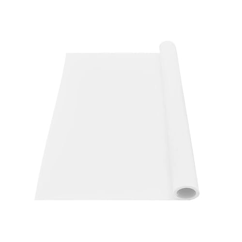 Tapis de table anti-tache protège-table blanc en silicone